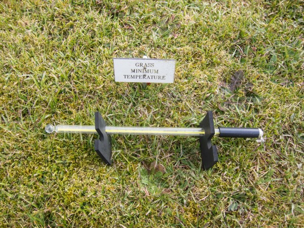 Grass minimum thermometer