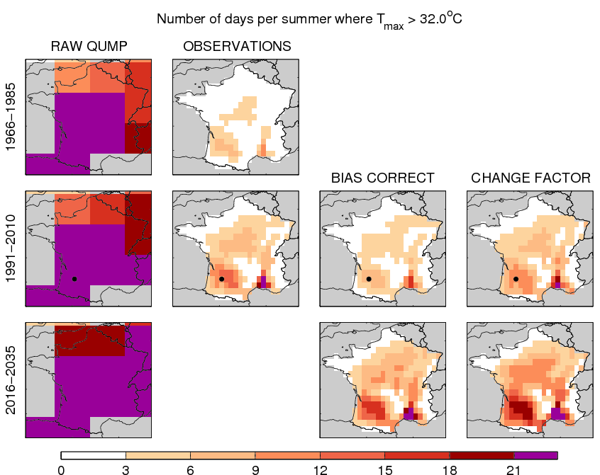 Number of hot days Number of hot days
