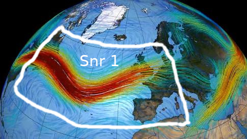 limited area model around the jet stream
