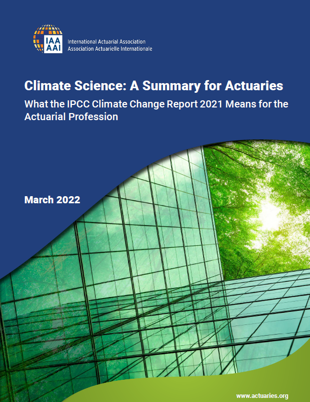 Summary for Actuaries cover