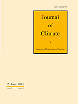 Journal of Climate June 2016 front page