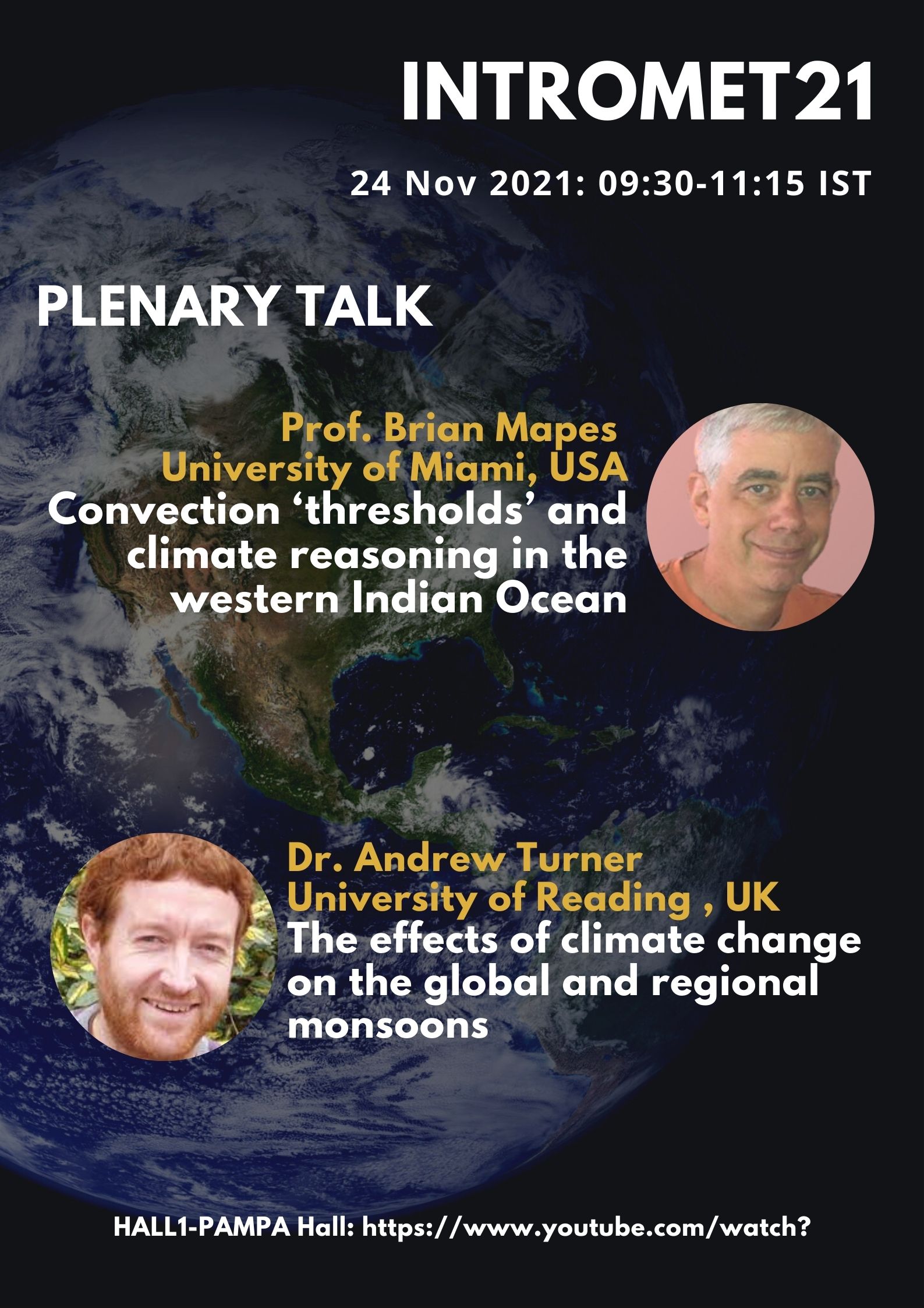 INTROMET plenary speaker lineup